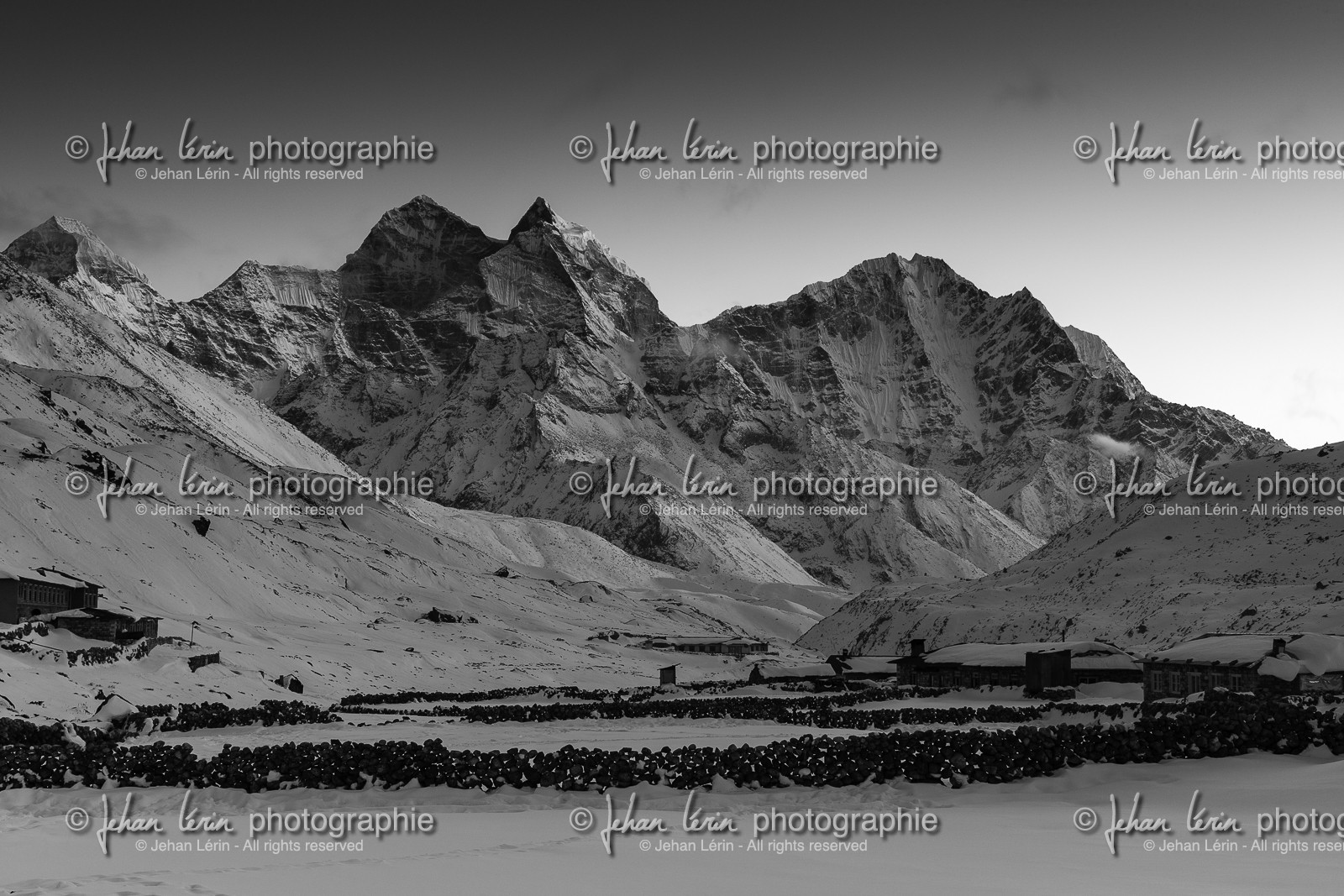 Nuit sur Pheriche (4200m) - Région de l'Everest